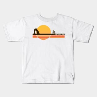 Retro Vintage Moab Utah Kids T-Shirt